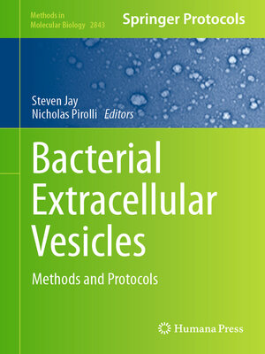 cover image of Bacterial Extracellular Vesicles